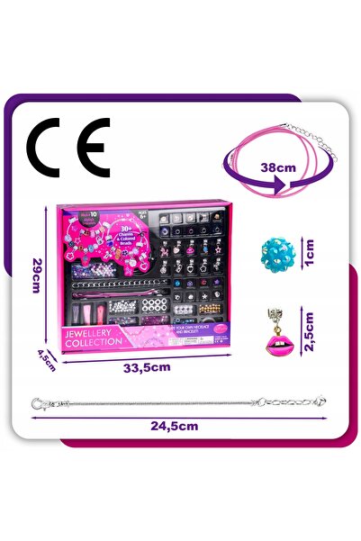 Stator Kit DIY pentru confecționarea brățărilor și colierelor cu talismane, K...