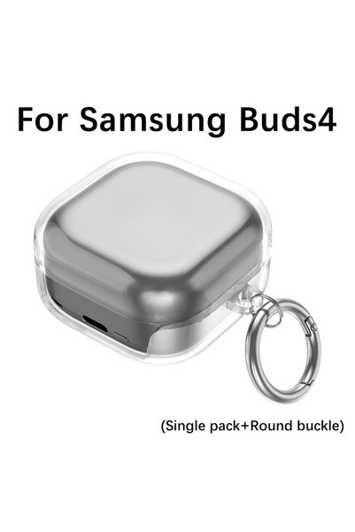 Choice6 for Buds 4 Pro Clear Cover for Galaxy Buds 4 Pro/Buds 4/Buds3 FE/Buds...