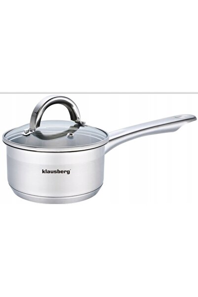 NO BRAND Oală din oțel 16cm 1,8L pentru inducție cu capac