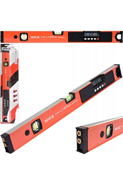 NO BRAND Nivelă electronică de 610mm cu laser Yt-30400