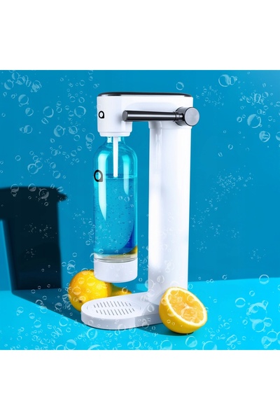 NO BRAND SODASTREAM AQUAFLOOW DOZATOR DE APĂ GAZITĂ SI SIROP 7UP, 2 STicle de...
