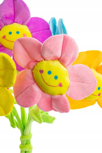 NO BRAND Mascotă florală de pluș, ornament în formă de floare, cadou, 80 cm -...