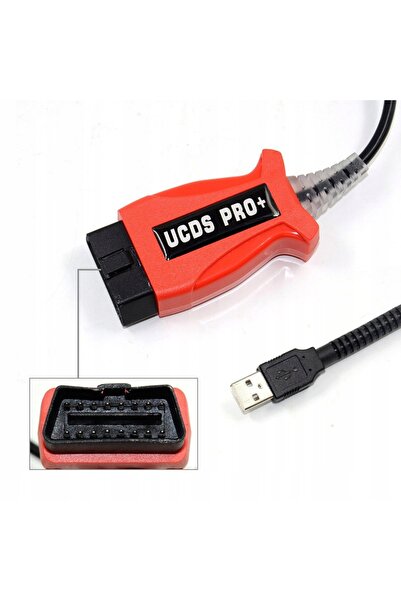NO BRAND Ucds Pro+ pentru Ford cu 35 de token-uri V1.27 Cablu de diagnosticare