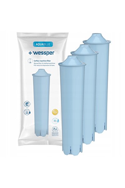 NO BRAND Wessper pentru aparate de cafea Jura: 3 filtre + Decalcifiant 1L + T...