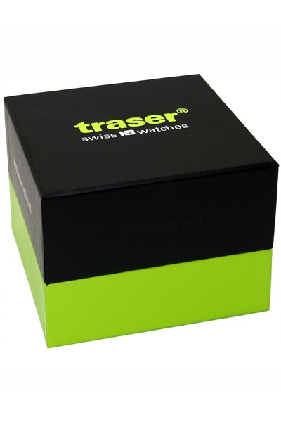 NO BRAND Ceas bărbătesc Traser TS-109858 cu curea verde