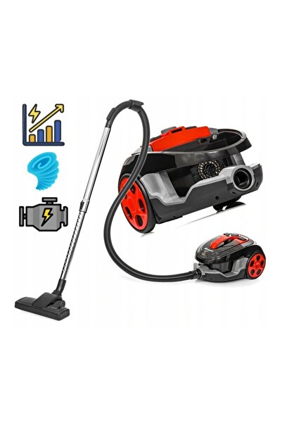 NO BRAND Aspirator Lehmann Typhoon 4000W Turbobrush Hepa fără sac