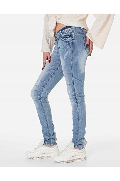 NO BRAND Blugi de damă skinny cu rupturi și găuri, elastici 6672 72