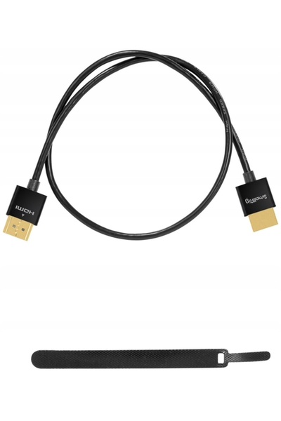 NO BRAND Smallrig 2956b cablu HDMI la HDMI 4K ultra subțire de 35cm
