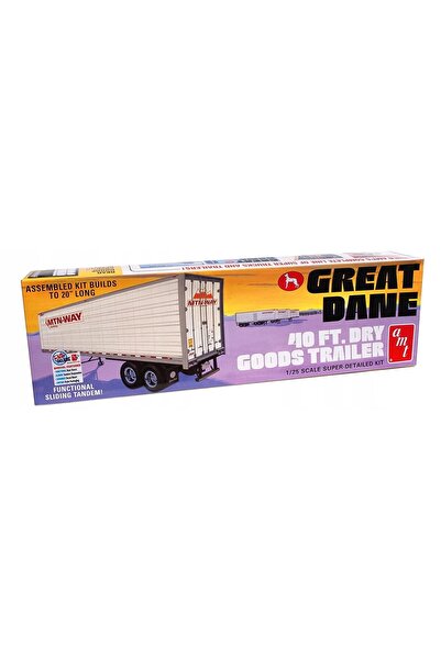 NO BRAND AMT 1185 1:25 Great Dane Remorcă de 40 de picioare pentru produse us...