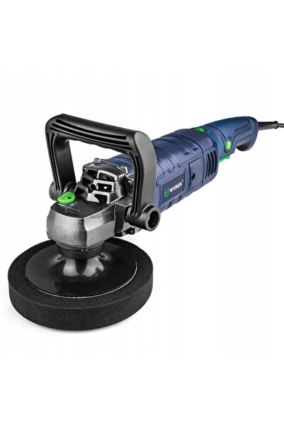 wüber Mașină de lustruit auto rotativă de 2300W, cu viteză reglabilă + set bu...