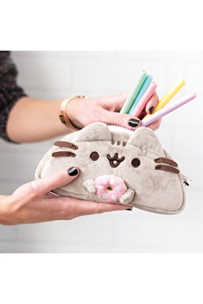 NO BRAND Penar de pluș Pusheen, Pix, Creion, Autocolante, Caiet decorativ