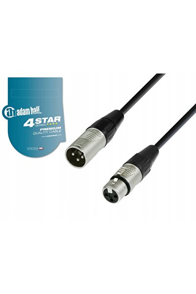 NO BRAND Adam Hall Cables 4 Star K4 Mmf 0500 Cablu de microfon XLR Rean 5m