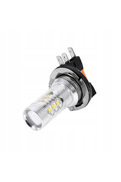 NO BRAND Becuri LED H15 80W pentru faruri auto, înlocuitor pentru AUDI BMW, ALBE