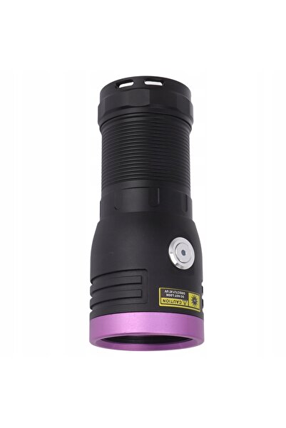 NO BRAND Lanternă UV cu lumină neagră de 80W, reîncărcabilă, 365nm