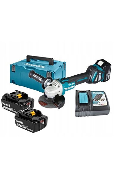 Makita DGA513RT3J polizor unghiular cu acumulator 125mm 18V 3x ACUMULATOR + G...