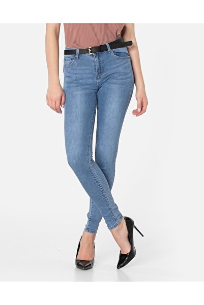 NO BRAND Pantaloni Blugi Push-Up Skinny Femei Y7274 R 66 cm