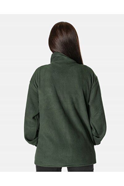 NO BRAND Hanorac călduros din fleece pentru femei, cu fermoar, model 3039-3 R XL