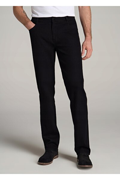 NO BRAND Pantaloni negri bărbați blugi Texas clasici din bumbac 9726 w31 l32