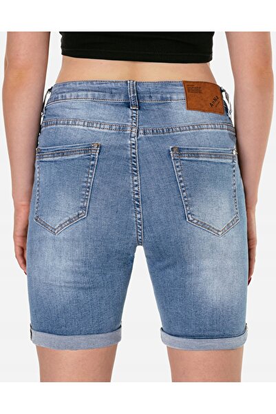NO BRAND Pantaloni scurți subțiri, blugi elastici de damă, vară 2072 W31