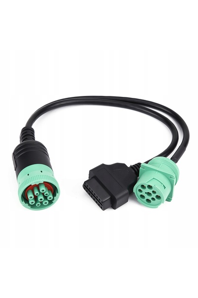 NO BRAND Cablu adaptor de diagnosticare OBD2 cu 9 pini pentru autoturisme și ...
