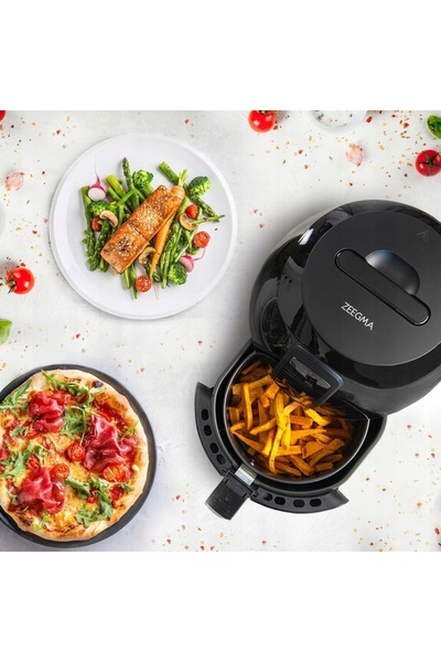 NO BRAND Zeegma ze-knapper grand black 1800 W 7.7 L friteuză cu aer cald