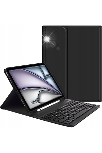 NO BRAND Husă cu tastatură Goojodoq pentru iPad Air 6 Gen M2 11'' 2024/ 5.