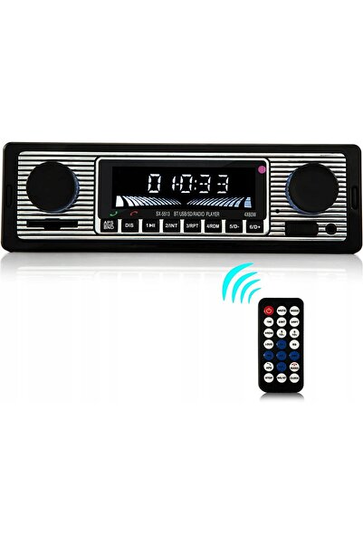 NO BRAND Radio auto SX-5513 AUX USB MP3 SD 4x60 Bluetooth Design retro