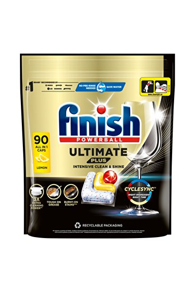 NO BRAND Finish Ultimate Plus All in 1 Capsule pentru mașina de spălat vase L...