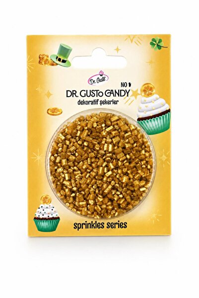 Dr. Gusto Altın Candy Sanding Pasta Süsleme Şekeri
