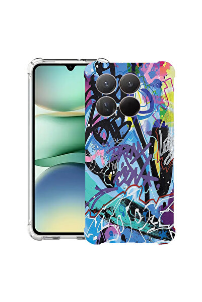 bestcase ®   Husă Antișoc pentru Motorola Edge 70 Fusion, Graffiti, 3145730 A...