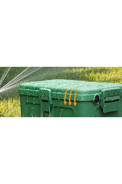 NO BRAND Carcasă de protecție pentru prize electrice IP54 32cm Verde