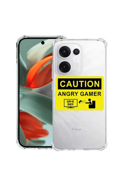 bestcase ®   Αντικραδασμική Θήκη Husa για OPPO Reno15F / FS, Angry Gamer, 314...