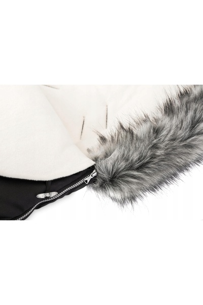 NO BRAND Sensillo Sac de dormit universal Eskimo Negru / Polar 100X46Cm