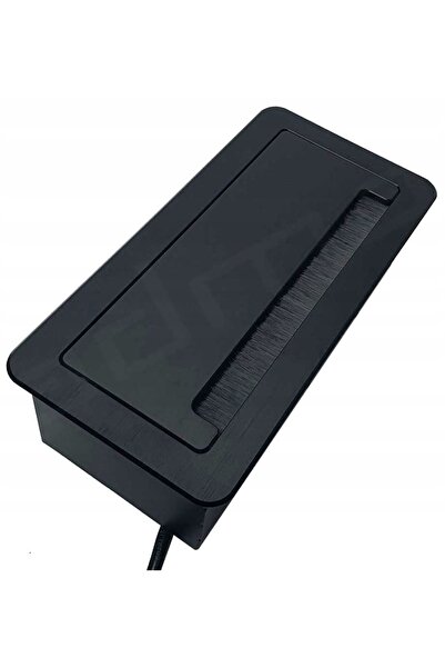 Design Lighting Priză încastrată pentru mobilier 2x USB HDMI RJ45