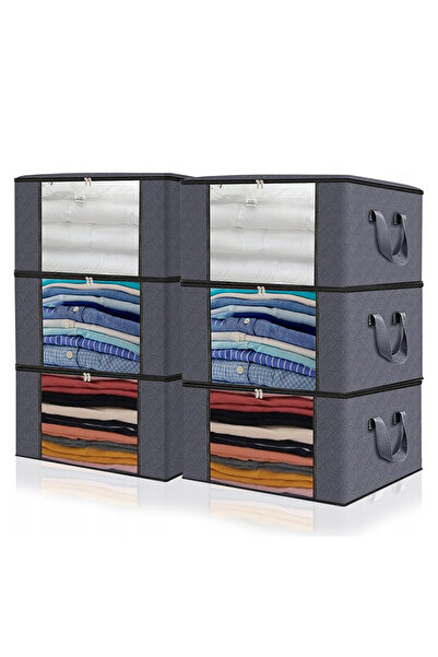 NO BRAND 6X SAC DE DEPOZITARE A HAINELOR, CUTII DE ORGANIZARE PENTRU DULAP, R...