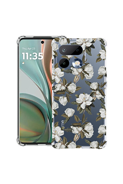 bestcase ®   Husă Antișoc pentru Realme 16 Pro 5G, Floral - Flori de Magnolie...