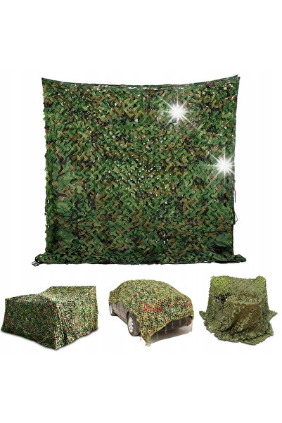 NO BRAND Plasă de umbrire pentru gard 4x6, husă de camuflaj militară