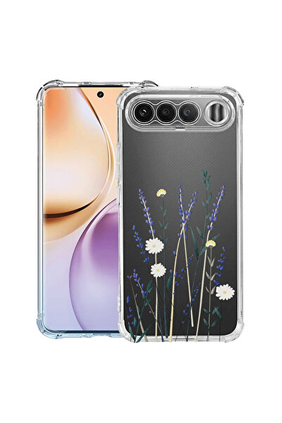 bestcase ®   Husă Antișoc pentru Realme 16, Florală - Minimalistă Levander, 3...