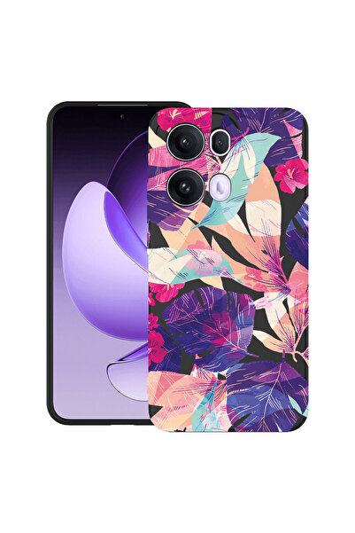 bestcase ®   Husă TPU Ultra Subțire pentru OPPO A6 / A6x / A6s, Flori Tropica...