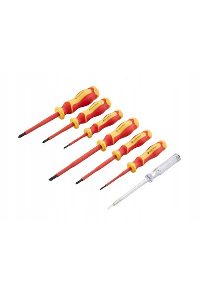 NO BRAND Vde Vr-3901 Verkatto Set de șurubelnițe 7 piese
