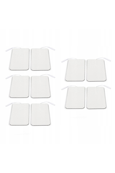 NO BRAND Electrozi cu gel pentru electrostimulare TENS EMS, 10 bucăți