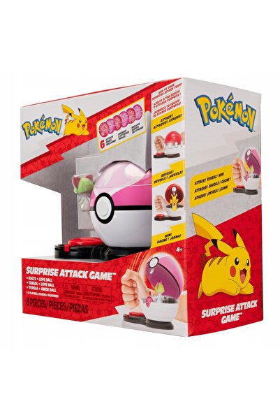 NO BRAND Joc de atac surpriză Pokémon GRA JAZWARES Figurină Ralts Love Ball
