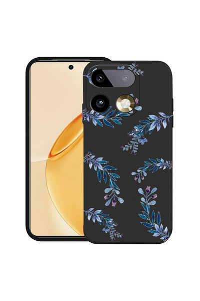 bestcase ®   Θήκη TPU Υπέρλεπτη Husa για Realme 16 Pro Plus, Μπλε Λουλούδια, ...
