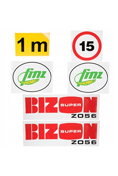 NO BRAND Autocolante Bizon Z-056 Z056 Set Super Complet