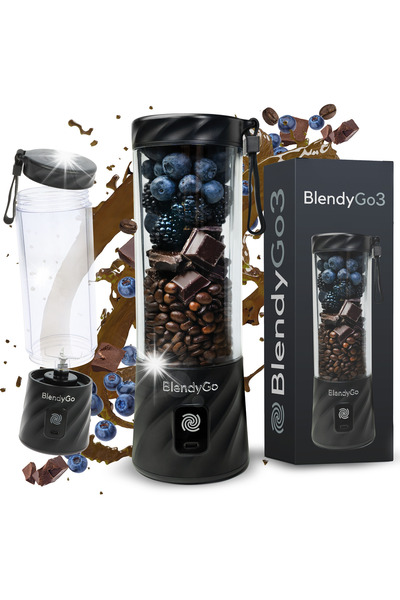 BlendyGo Blender 3 Blender Portabil Electric Fără Fir 550ml