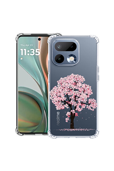 bestcase ®   Husă Antișoc pentru Realme 16 Pro 5G, Arbori cu flori de cireș, ...