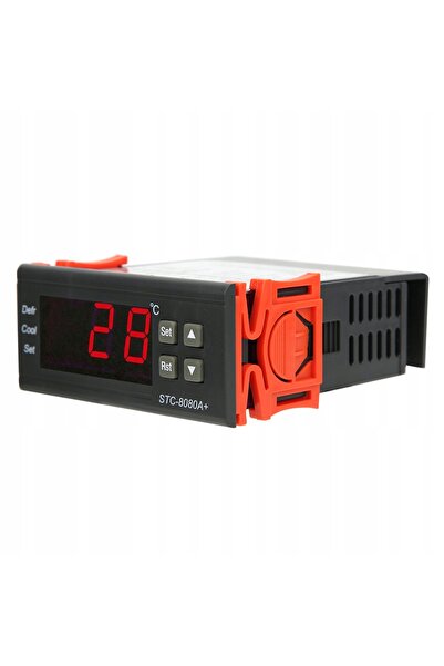 NO BRAND Regulator de temperatură electronic cu senzor Stc-8080A 220Vac