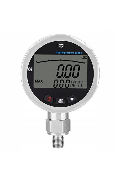 NO BRAND Manometru digital radial vertical cu cadran, cu acționare prin jos, ...