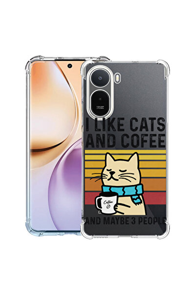 bestcase ® Husa Anti Shock Case For Xiaomi Redmi A7 Pro, Cats And Cofee, 3145...