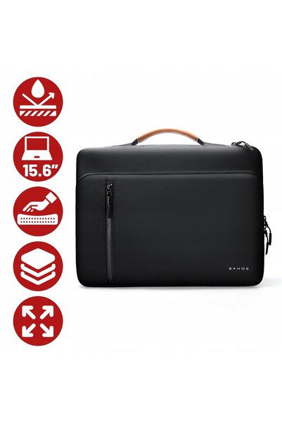 BANGE Geantă impermeabilă pentru laptop de 15.6 inch - Capacitate mare și pra...
